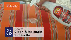 how to clean sunbrella fabric