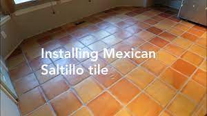 installing mexican saltillo tile