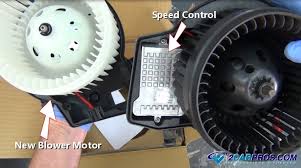 replace an automotive er motor fan