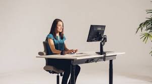 Choose a desk deep enough to allow your monitor to fit directly in front of you and at least 20 inches (51 centimeters) away. Bakker Elkhuizen Iq Sit Stand Desk Applied Ergonomics Chicago