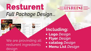 Graphics_tune I Will Design Restaurant Logo Menu Flyer Brochure Postcard Price List Pricing Table For 60 On Www Fiverr Com