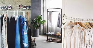 The first thing to do is work out how many shelves you want and at what heights. 31 Diy Clothing Rack Ideas To Conveniently Increase Storage Space