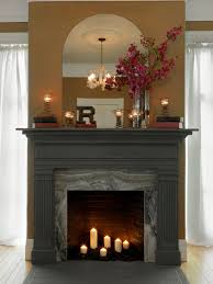 fireplace surround and make a mantel