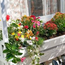 Accent your porch or deck railing with the window box. Metal Railing Planters Planters The Home Depot