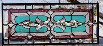 Stained Glass Transom Window Hanging 28
