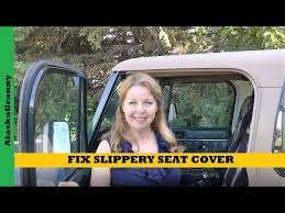 Slippery Seat Cover Quick Fix You