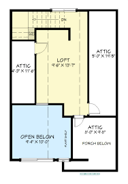 With Loft House Plan