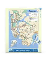 new york subway map puzzle