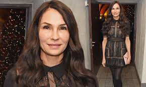 Two days after auditioning for the role of kamala, she was on set filming the episode. Famke Janssen 55 Shows Off Her Remarkably Smooth Visage As She Dons Mini Dress At Musical Daily Mail Online