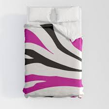 black and hot pink zebra stripes print
