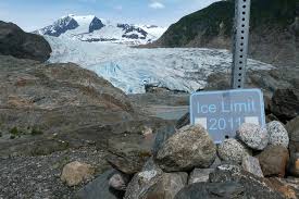 iconic mendenhall glacier has melted