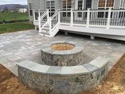 A Beautiful Paver Patio With Stone