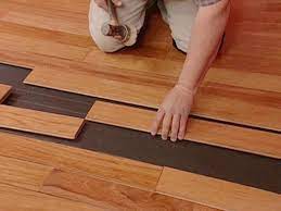 wooden flooring installation service at