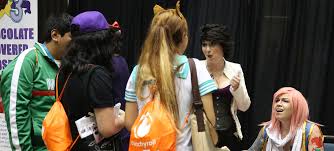 Anime expo is the largest anime con around, with over 100,000 fans in attendance. Anime Expo Los Angeles Anime Convention Anime Expo Los Angeles Anime Convention Ax Cosplay Senpai Queersplay Anime Expo