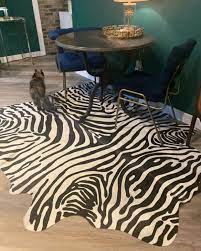 12 faux zebra rugs my maximalist