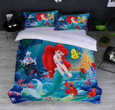 Ariel The Little Mermaid Full Bedding