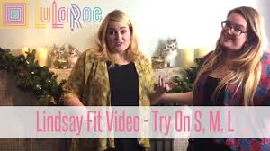 Lularoe Lindsay Kimono Fit Video And Try On Plus Size