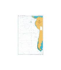 British Admiralty Nautical Chart 4062 South Pacific Ocean Eastern Part