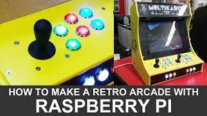 diy raspberry pi arcade cabinet
