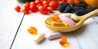 A dietary supplement is a manufactured product intended to supplement one's diet by taking a pill, capsule, tablet, powder or liquid.2 a the class of nutrient compounds includes vitamins, minerals, fiber, fatty acids and amino acids. What Vitamins And Minerals Are Best For Weight Loss