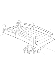 A bridge is a crossing point, made to pass over an obstacle, like a river or a second road. Bridge Coloring Pages Download And Print Bridge Coloring Pages