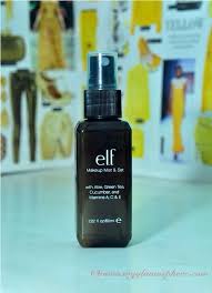 review elf makeup mist and