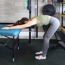 lower back stretches standing
