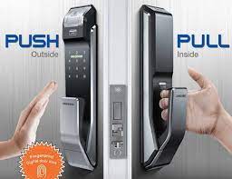 Samsung Two Way Fingerprint Door Lock | Digital door lock, Fingerprint door  lock, Home technology