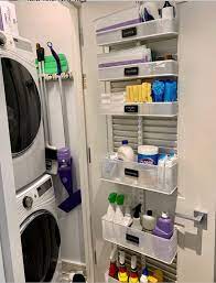 16 laundry closet organization ideas to