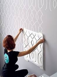 Project craft letters, words and quotes reusable plastic stencils for decor, painting and crafts, 12 in. Moorish Trellis Wall Stencil For Painting Expedited 3 Days Delivery Wall Accent Reusable Templ Large Wall Stencil Stencils Wall Stencil Painting On Walls