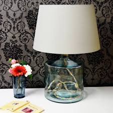 Grehom Table Lamp Base Clear Cylinder