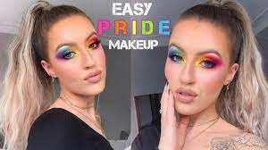 pride rainbow eye makeup tutorial you