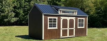 to own storage sheds and buildings