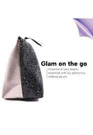 glitter makeup pouch a glamorous must