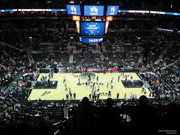 San Antonio Spurs At T Center Seating Chart Interactive