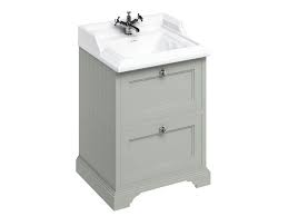 clic wooden vanity unit with drawers