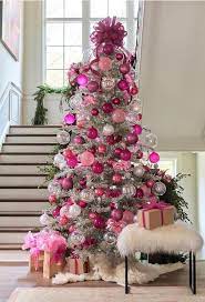 pink christmas decor ideas
