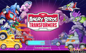 Angry Birds Transformers mod tiền & kim cương (coins gems) cho Android