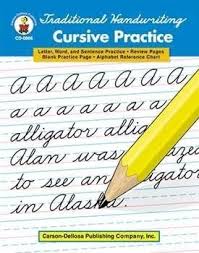 Buy Traditional Handwriting Cursive Practice Book Cd 0888