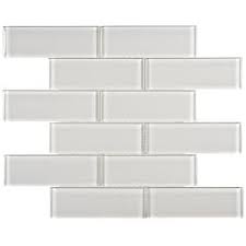 Find out your desired backsplash tile with high quality at low price. Mosaic 12 X 12 Arctic Fog Subway Glass Sku 5536598 Home Outlet Glass Brick Glass Subway Tile Backsplash Glass Tile