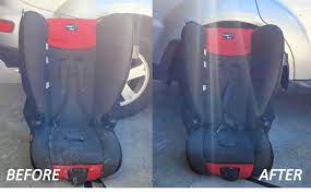 Dry Steam Cleaning Child Car Seats