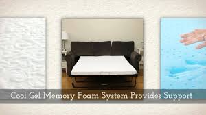 memory foam 4 5 inch sofa bed mattress