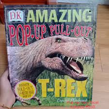 dk amazing pop up pull out t rex