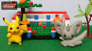 Mở hộp Lego Pokemon Go số 5 - lắp ráp hàng rào pikachu đồ chơi trẻ em -  YouTube