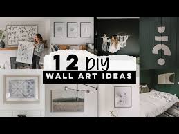 12 Modern Diy Wall Art Ideas For Your