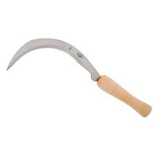 Landscape Scythe With Serrated Curved