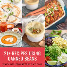 21 recipes using canned beans oh my