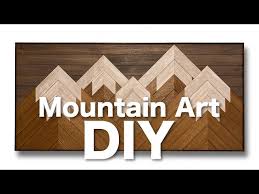 Wooden Mountain Art Build