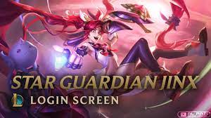 star guardian jinx login screen