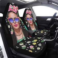 Frida Kahlo Fun Car Seat Covers Set Of